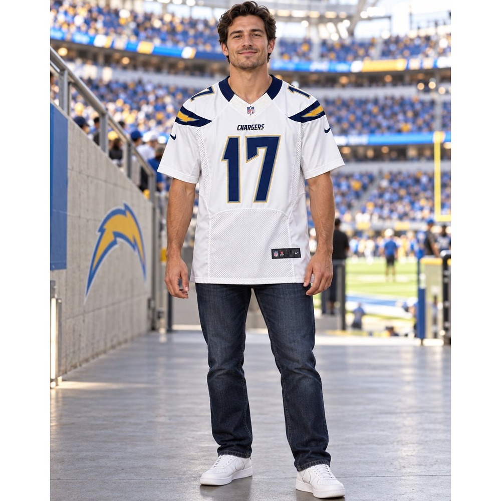 Nike Philip Rivers #17 San Diego Chargers On Field Jersey Mens 48 XL NFL